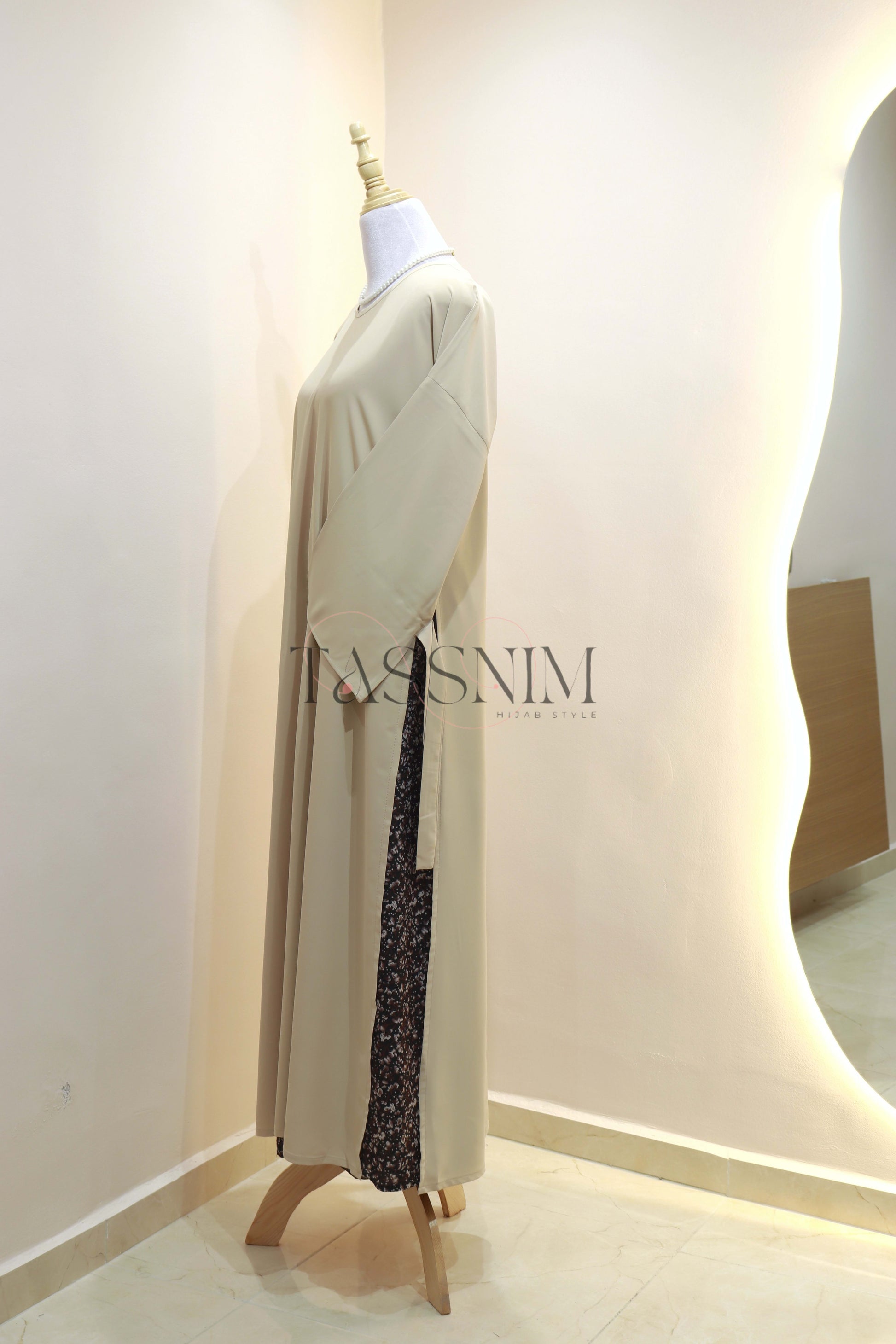 Robe Iffa (عِفَّة) 🥰 BEIGE - Image 4