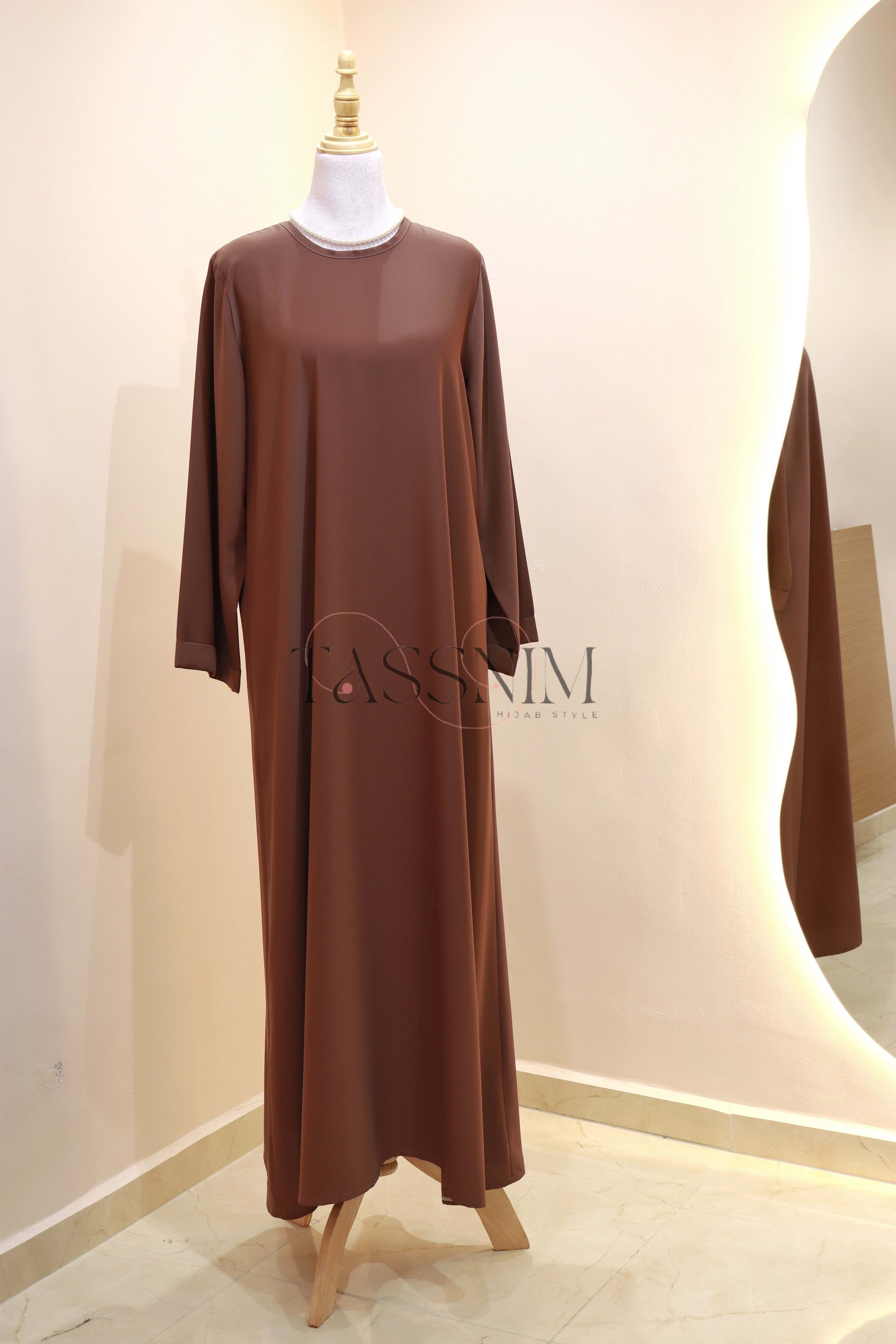 🥰 Abaya Ramadan 🥰 BROWN - Image 1