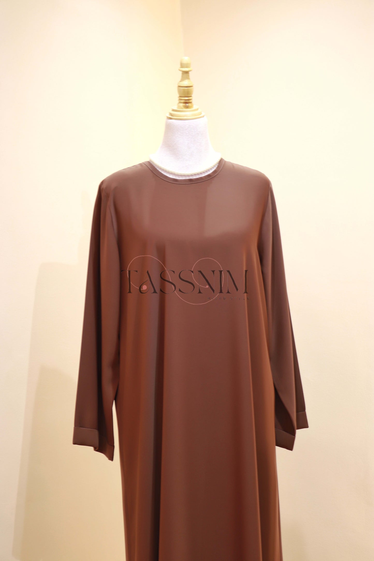 🥰 Abaya Ramadan 🥰 BROWN - Image 5