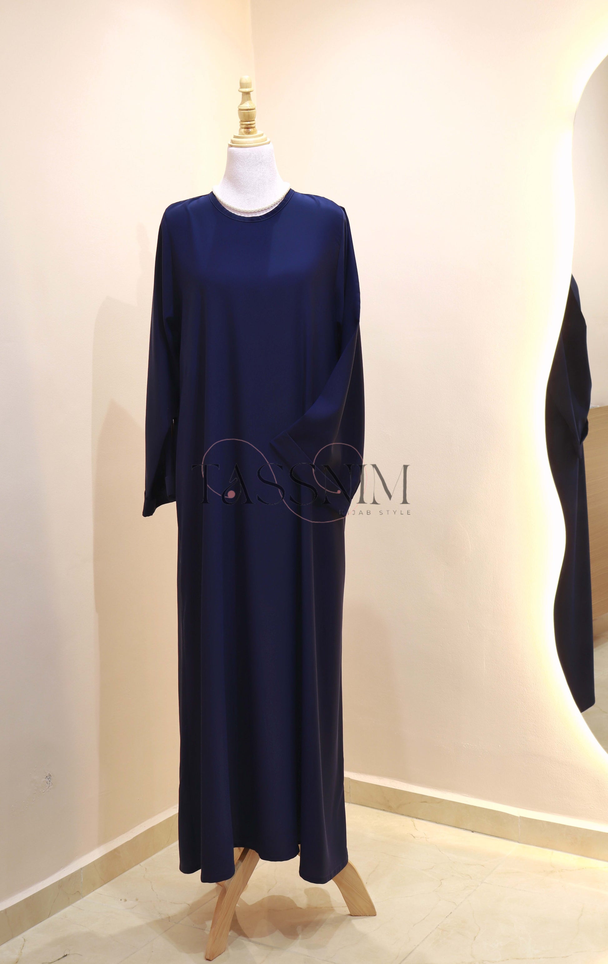 🥰 Abaya Ramadan 🥰 NAVY_BLUE - Image 1